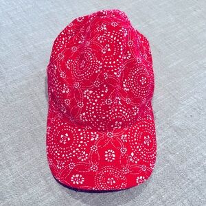 Hollister Red Baseball Cap